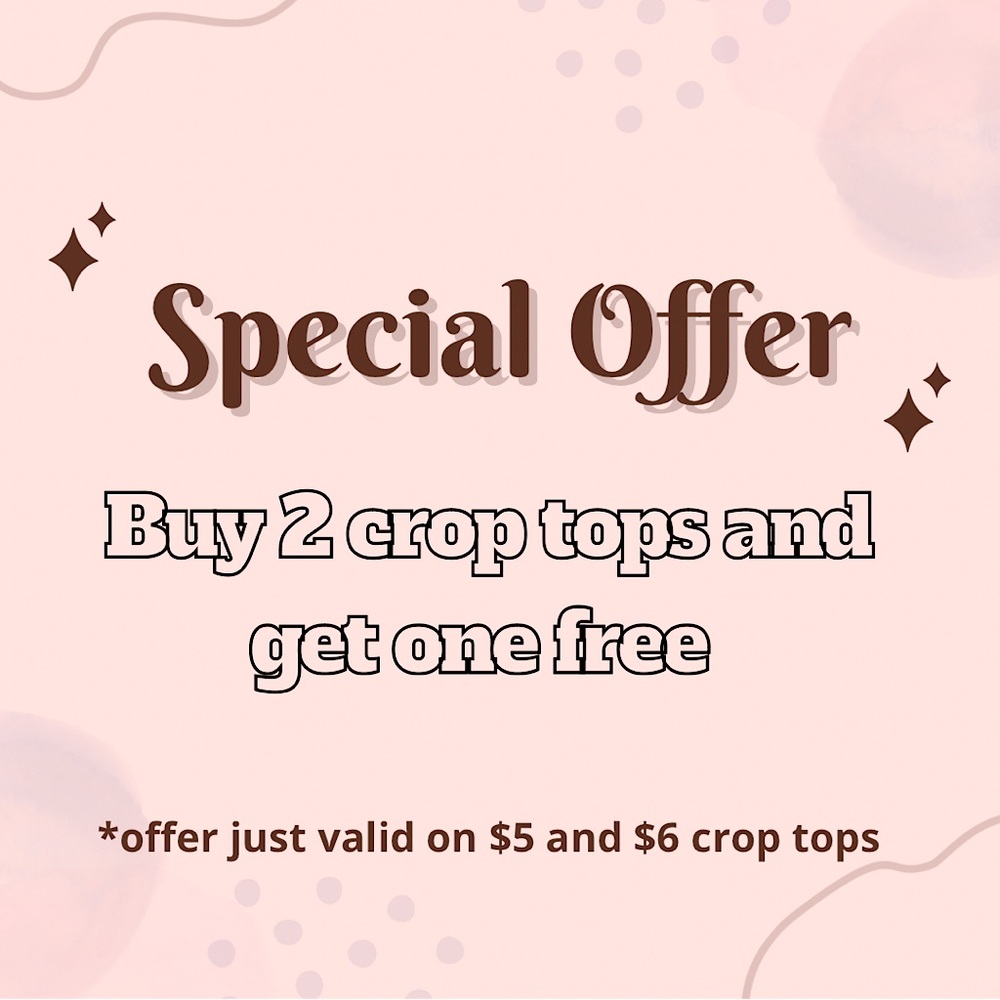 SPECIAL OFFER!🤩🤩